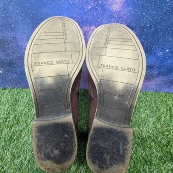 Franco Sarto Hancock Chelsea Ankle Booties Leather Boots Women's Shoes Size 7 - Picture 10 of 10